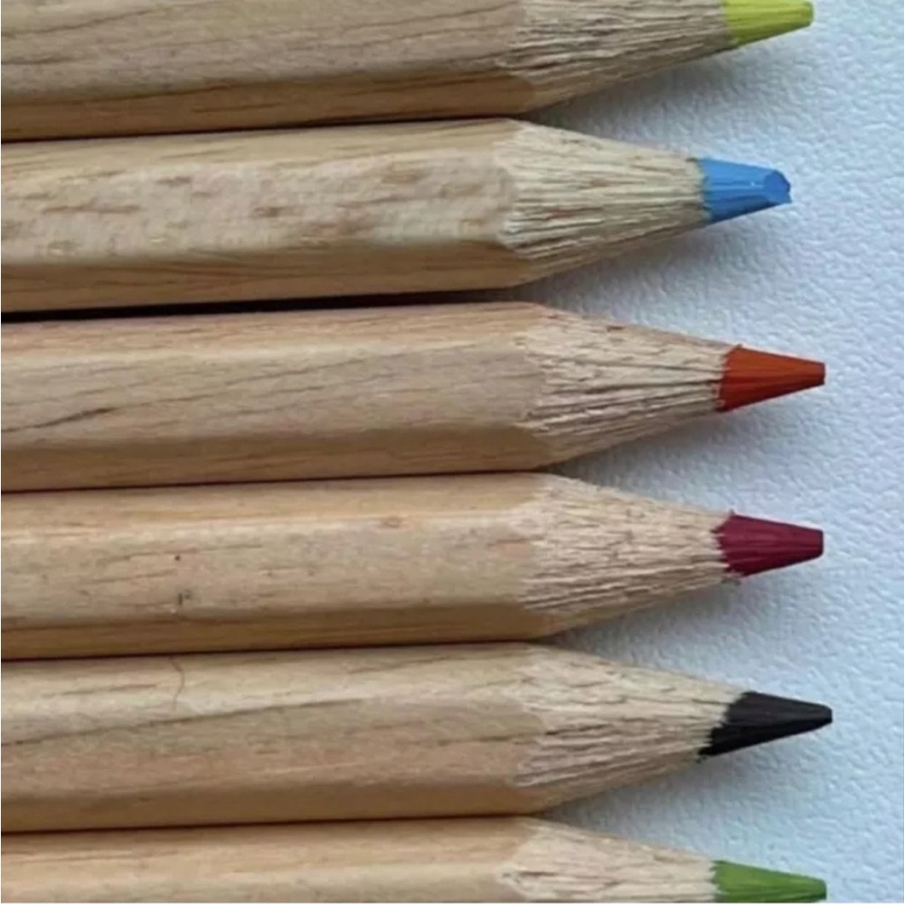 Auth CHANEL RARE collectible colored pencil set. Still in plastic. Never used - Picture 3 of 6